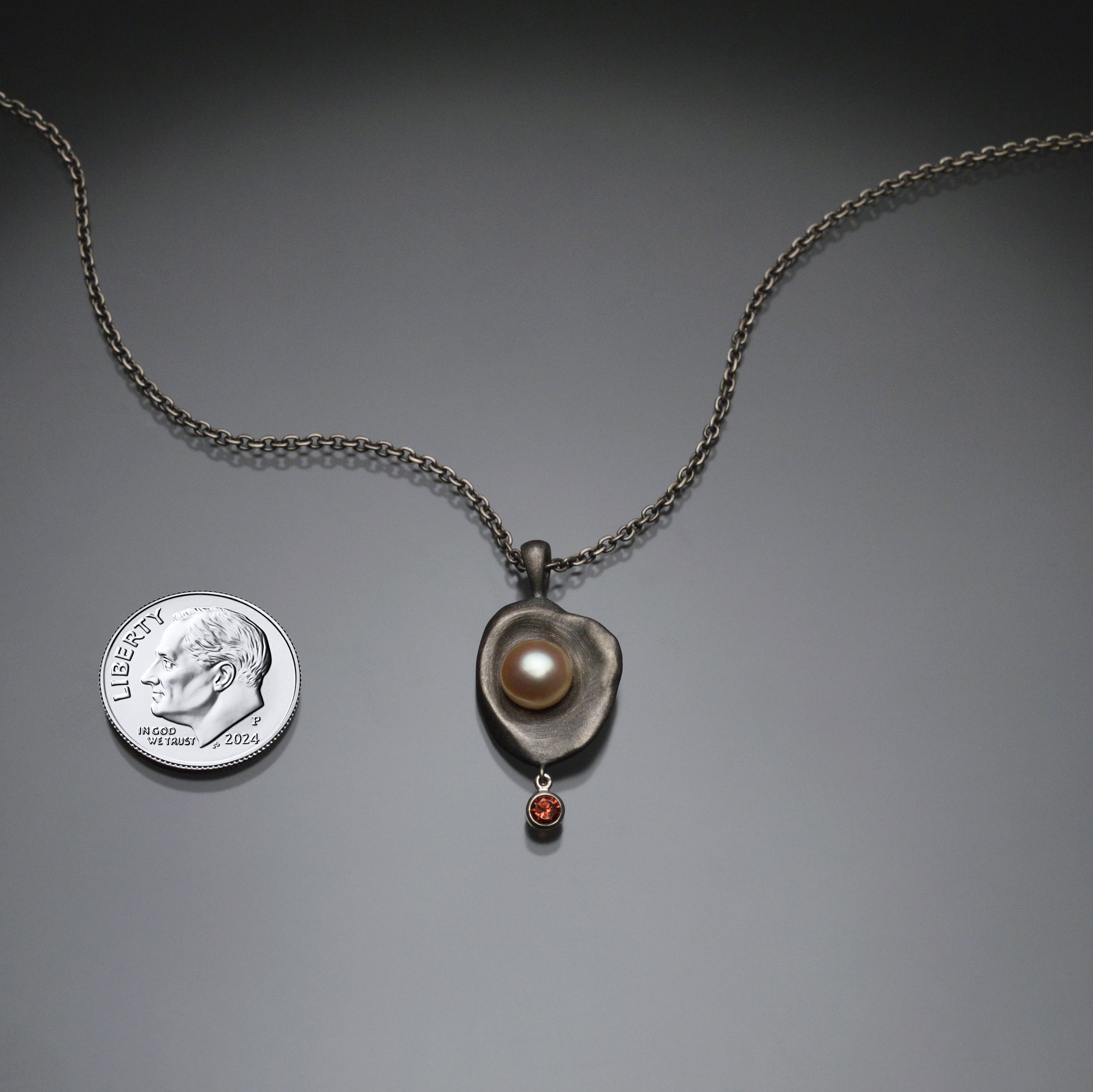 Railay Watercast Pendant with Stone Accent