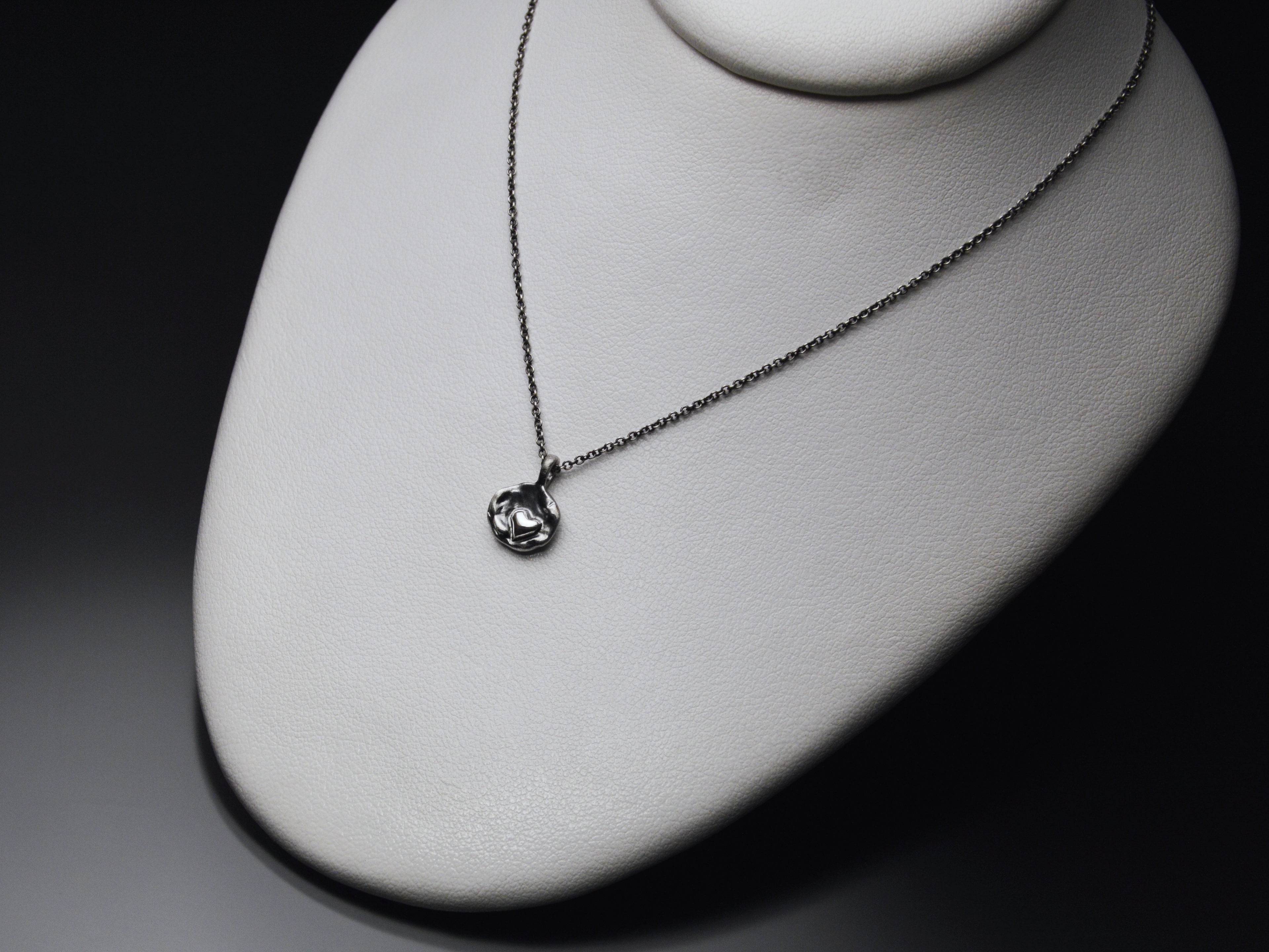 Sardara Watercast Heart Pendant