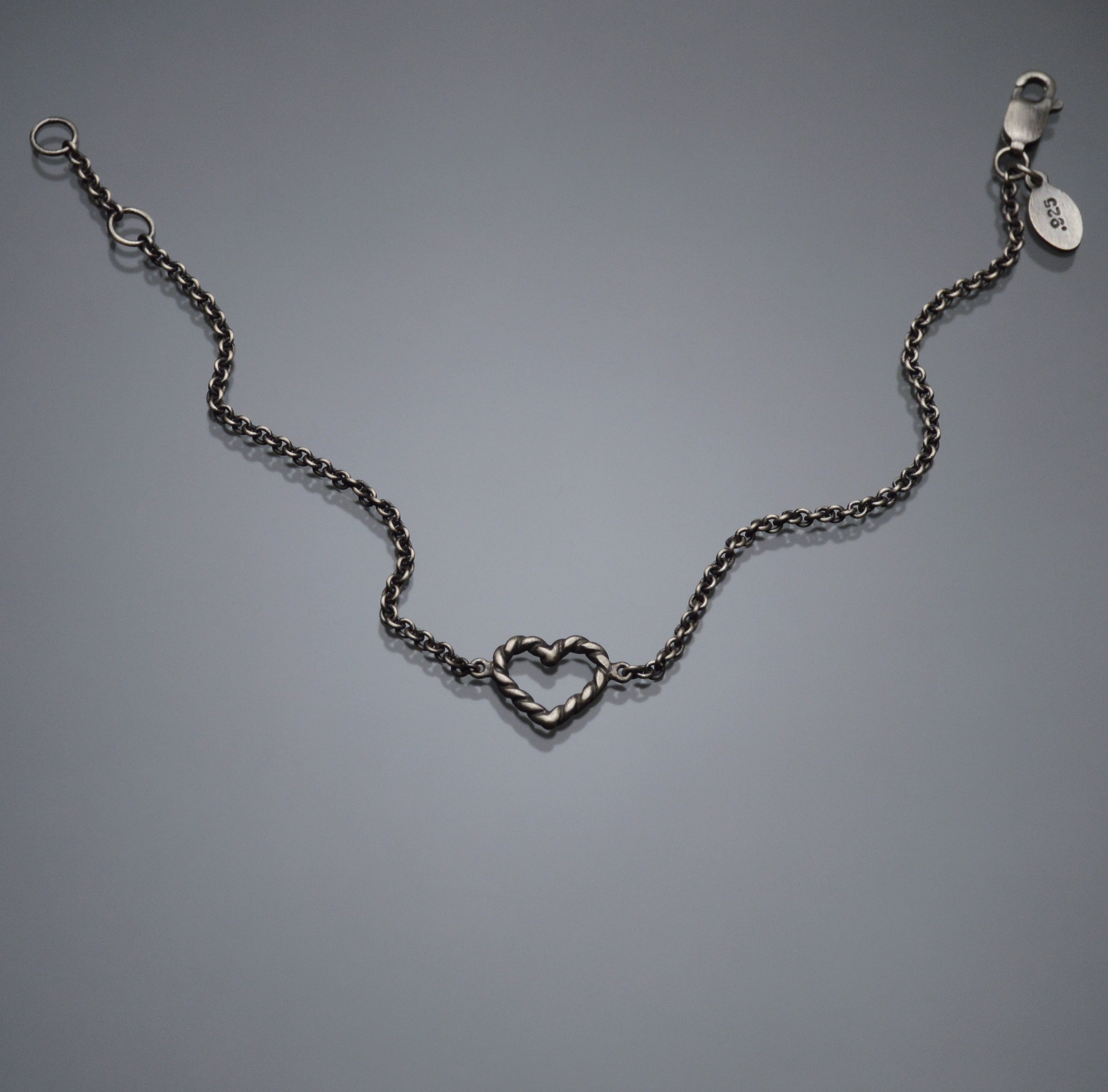 Twisted Heart Bracelet
