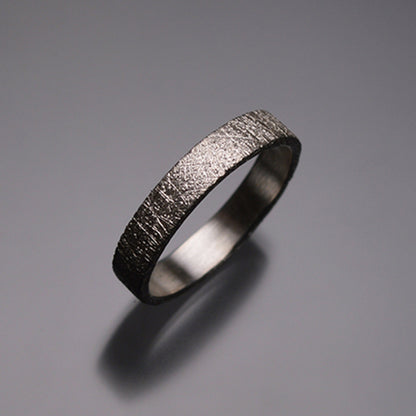 Ice Finish Band Ring