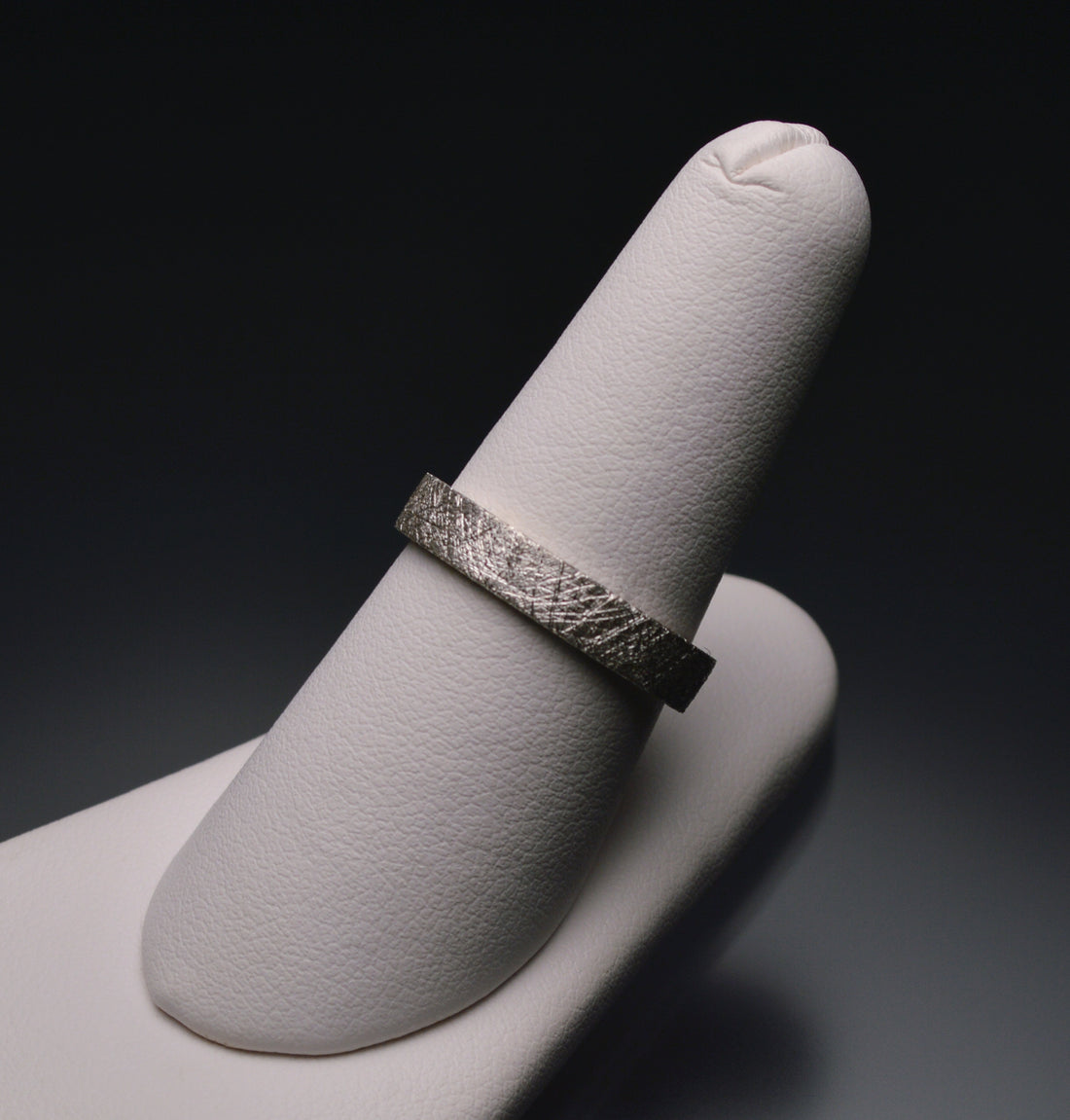 Ice Finish Band Ring