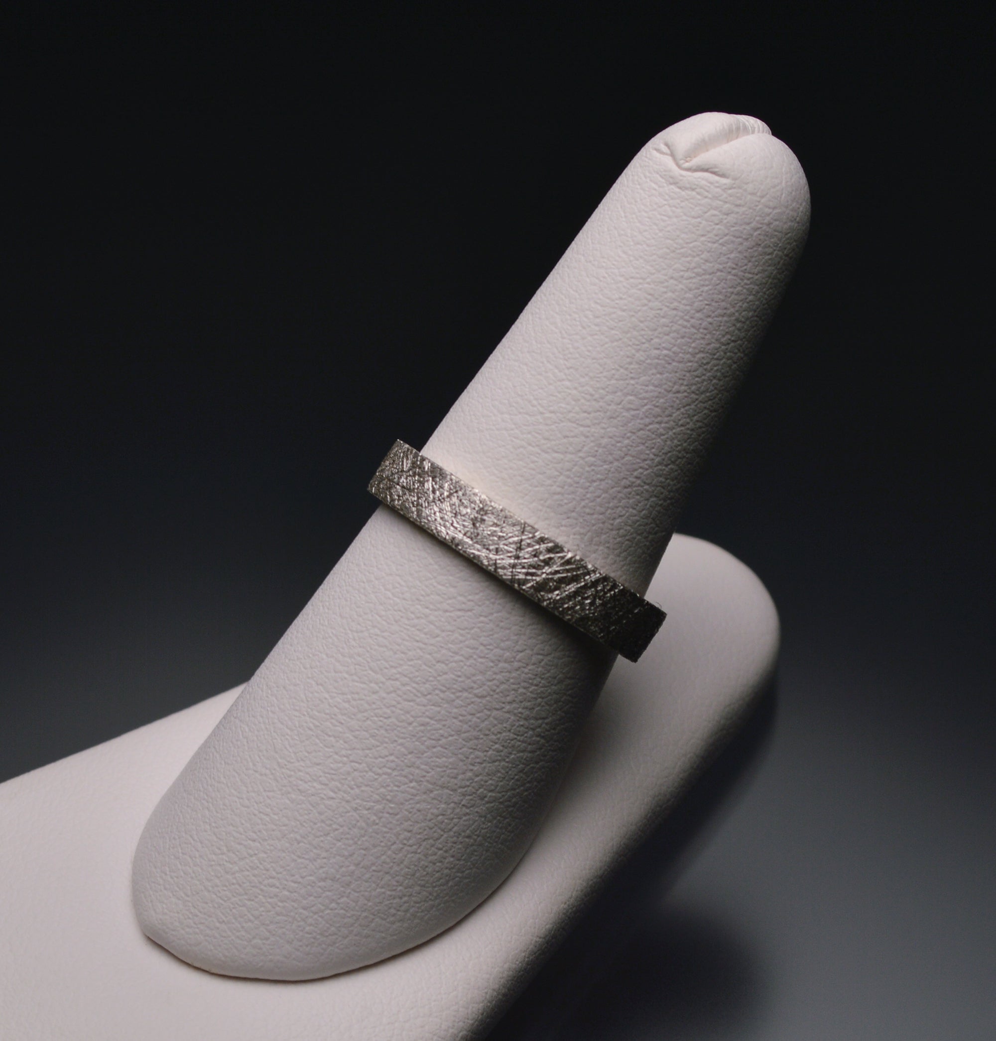 Ice Finish Band Ring