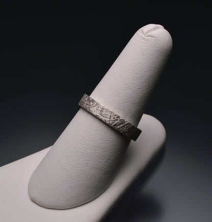 Ice Finish Band Ring