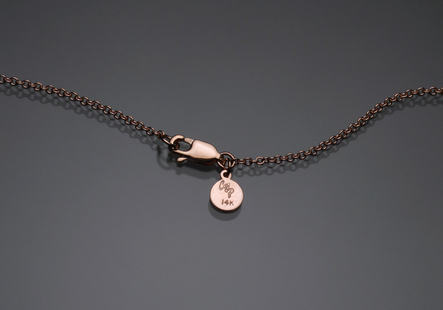 Gold Railay Watercast Pendant with Stone Accent