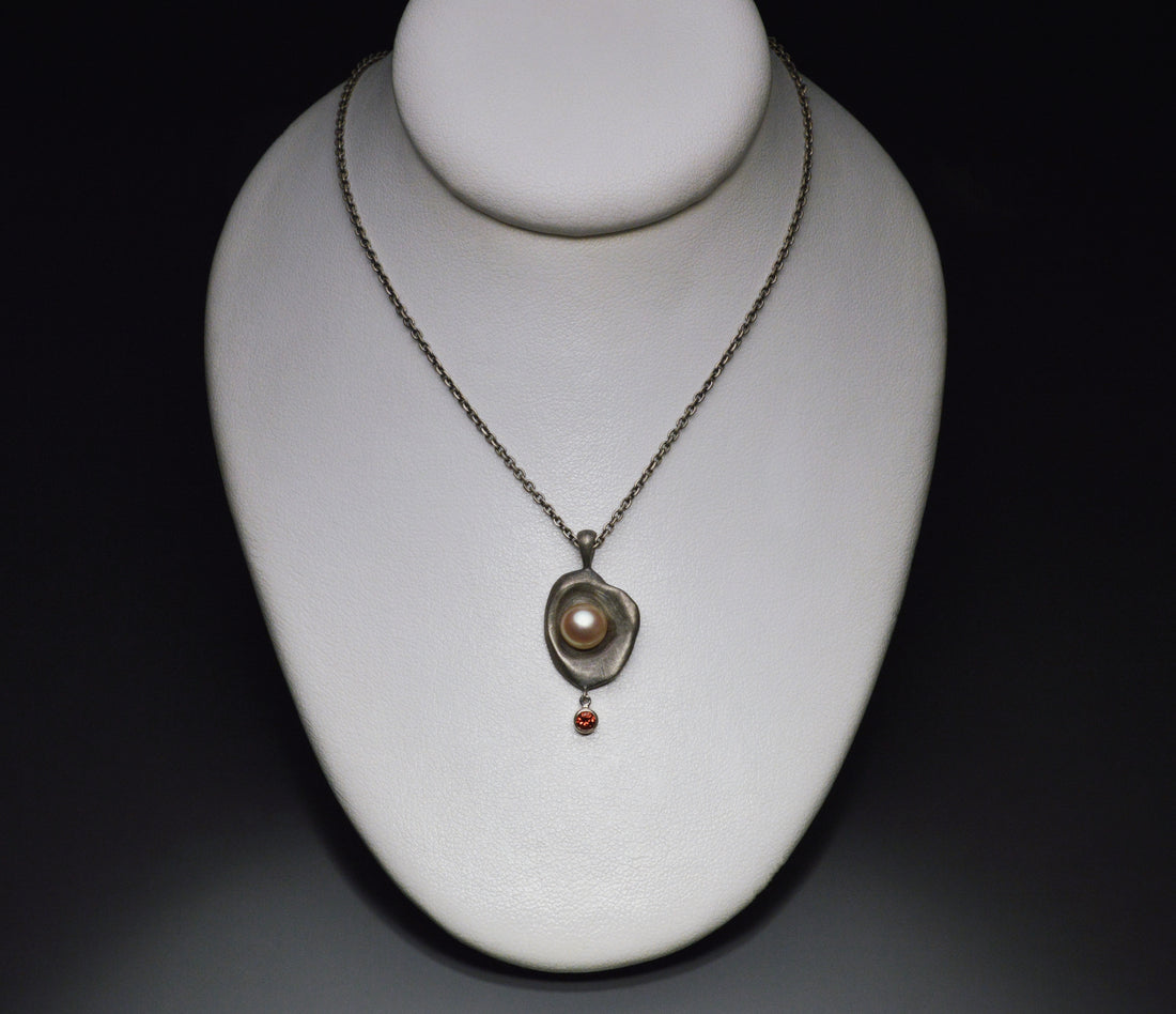 Railay Watercast Pendant with Stone Accent