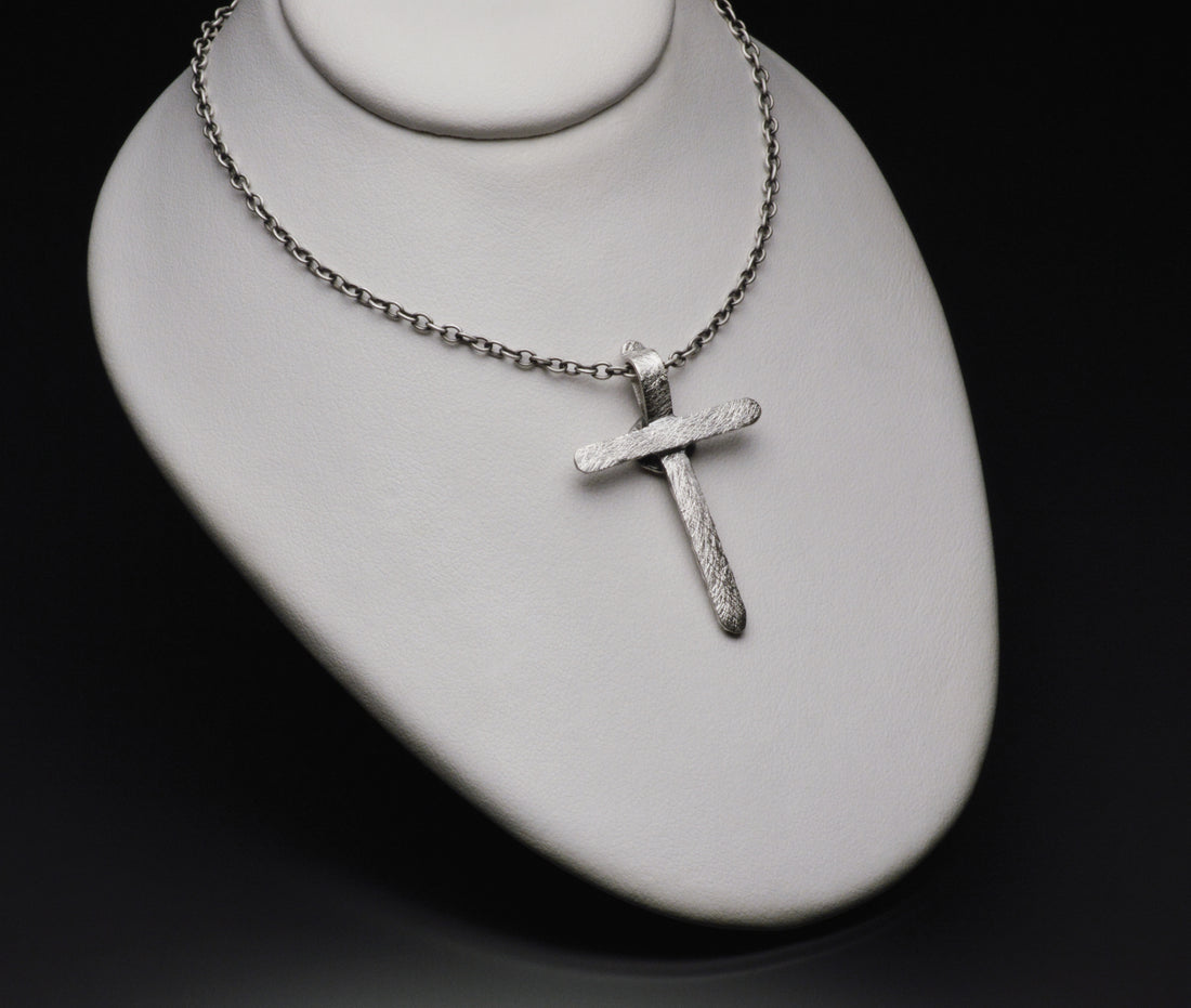 Sardara Watercast Cross Pendant