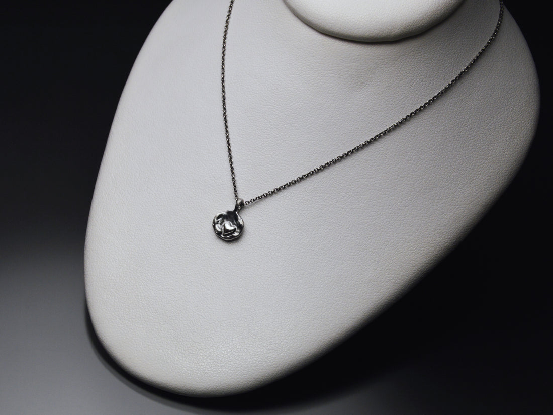 Sardara Watercast Heart Pendant