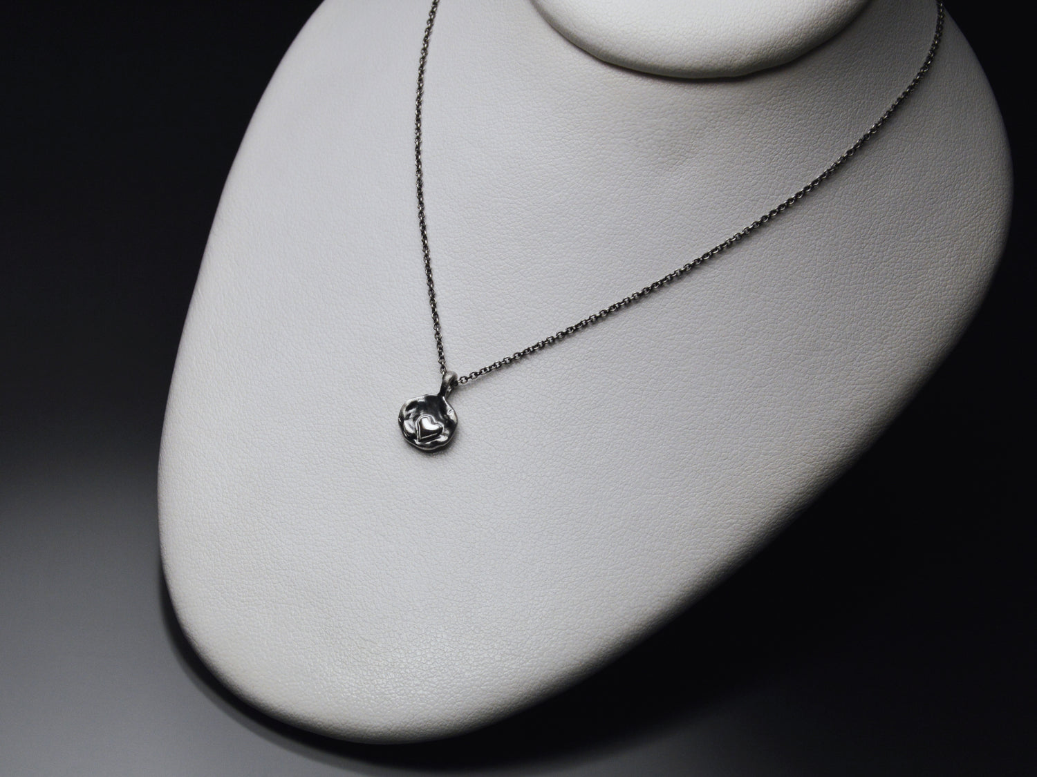 Sardara Watercast Heart Pendant