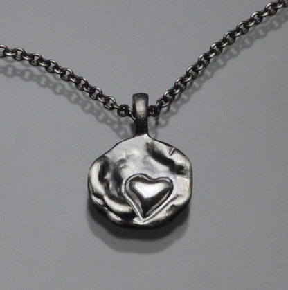 Sardara Watercast Heart Pendant