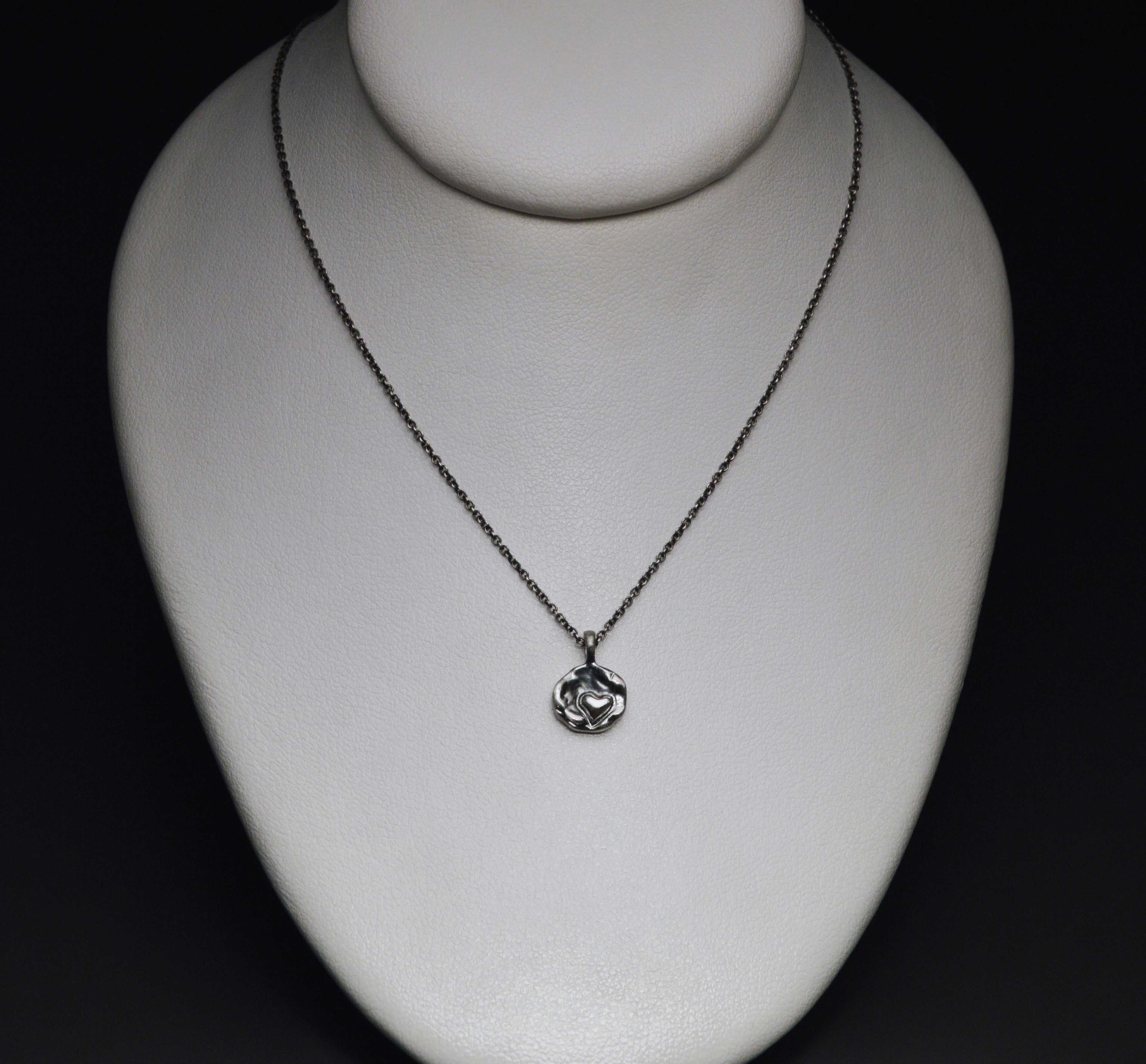 Sardara Watercast Heart Pendant