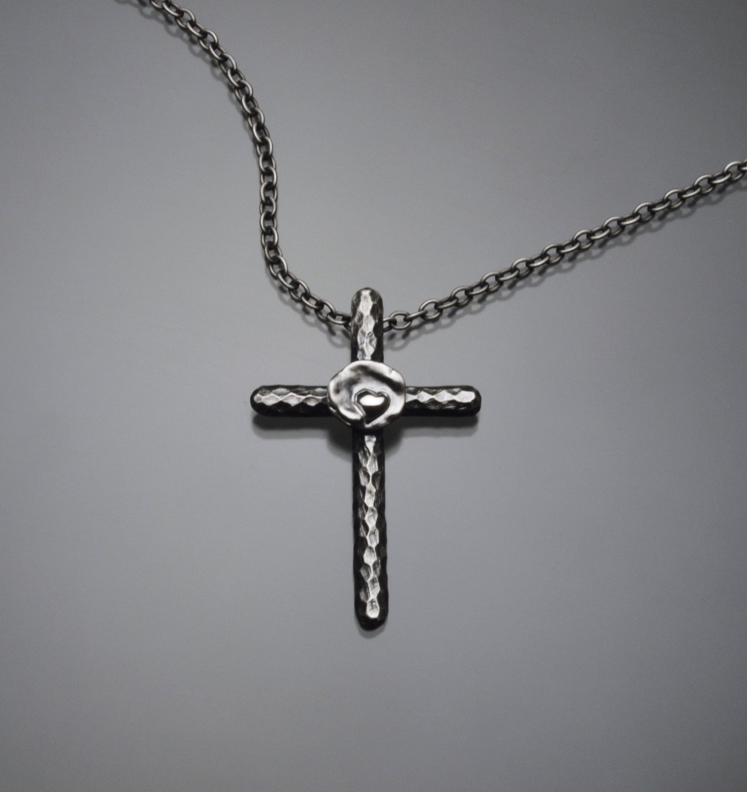 Sardara Watercast Cross Pendant
