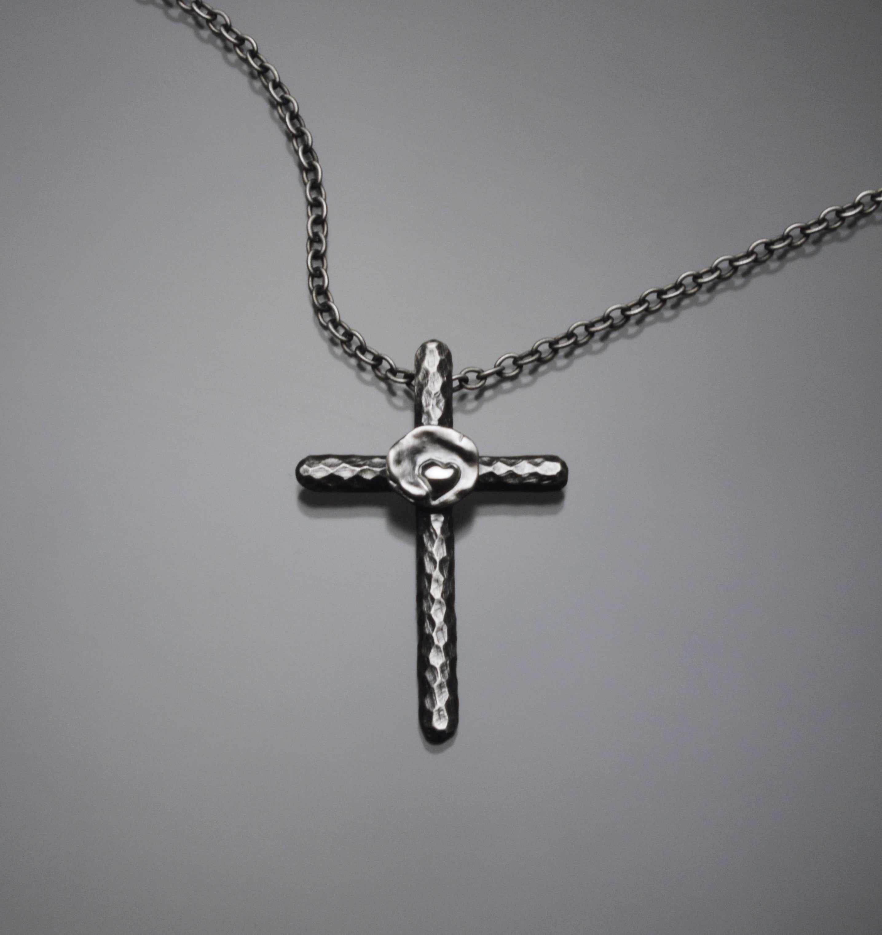 Sardara Watercast Cross Pendant