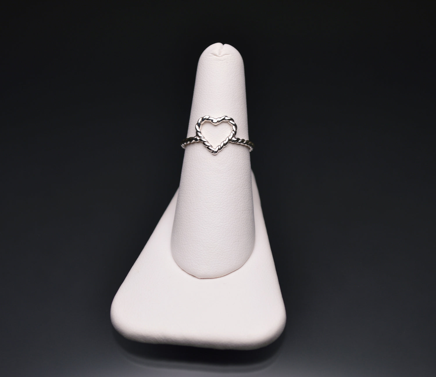 Twisted Heart Ring