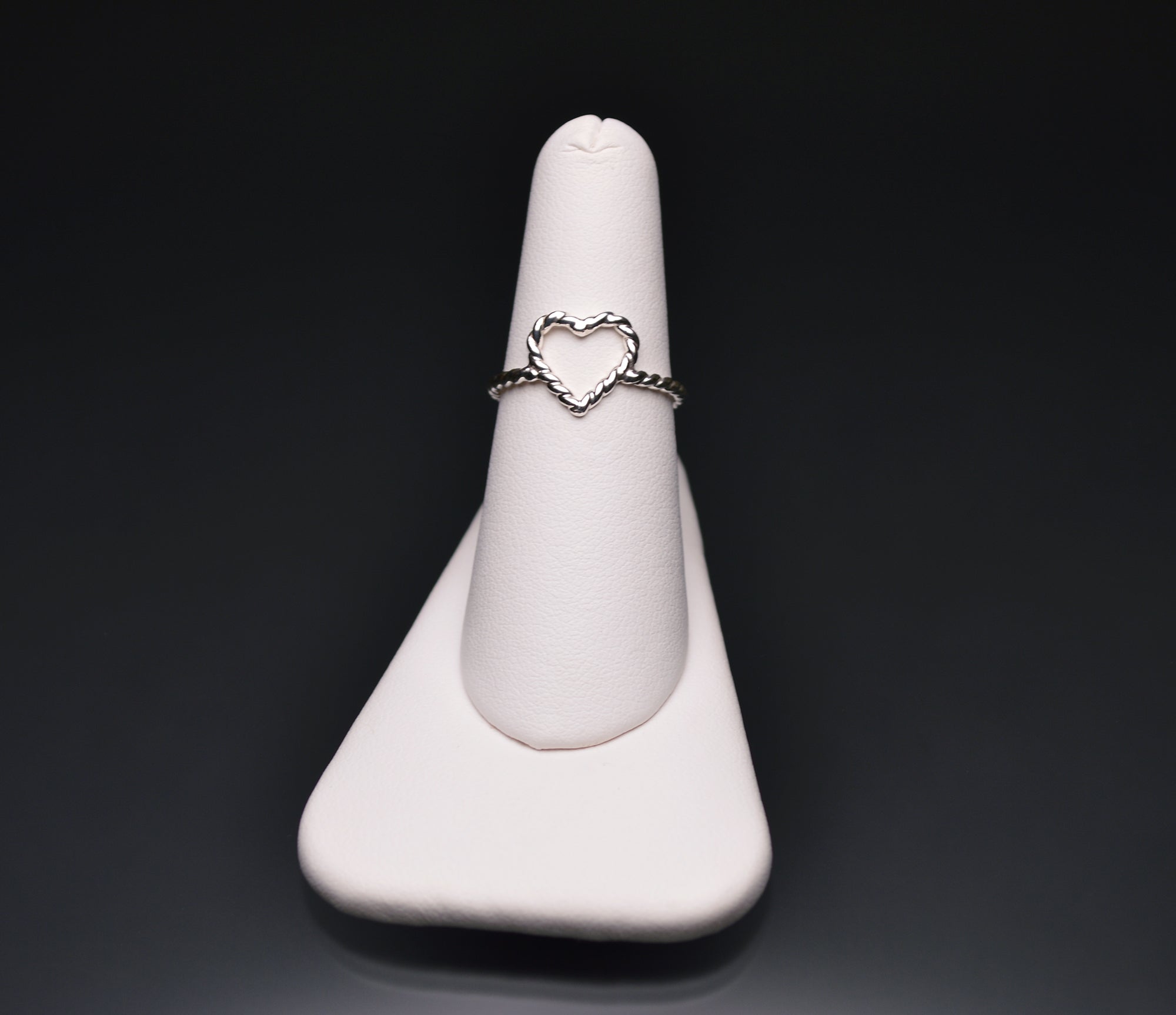 Twisted Heart Ring